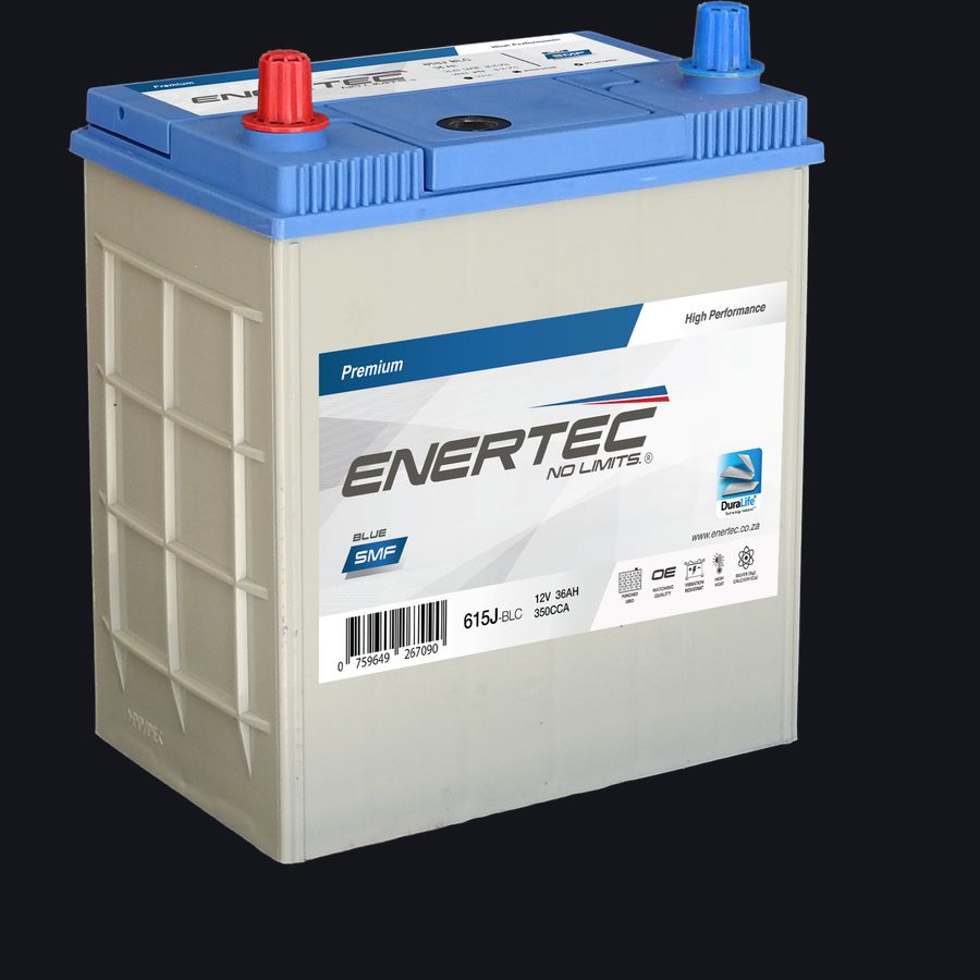 615J-BLC 12V 36Ah Enertec BLUE Lead Calcium Automotive, UPS and Standby Battery