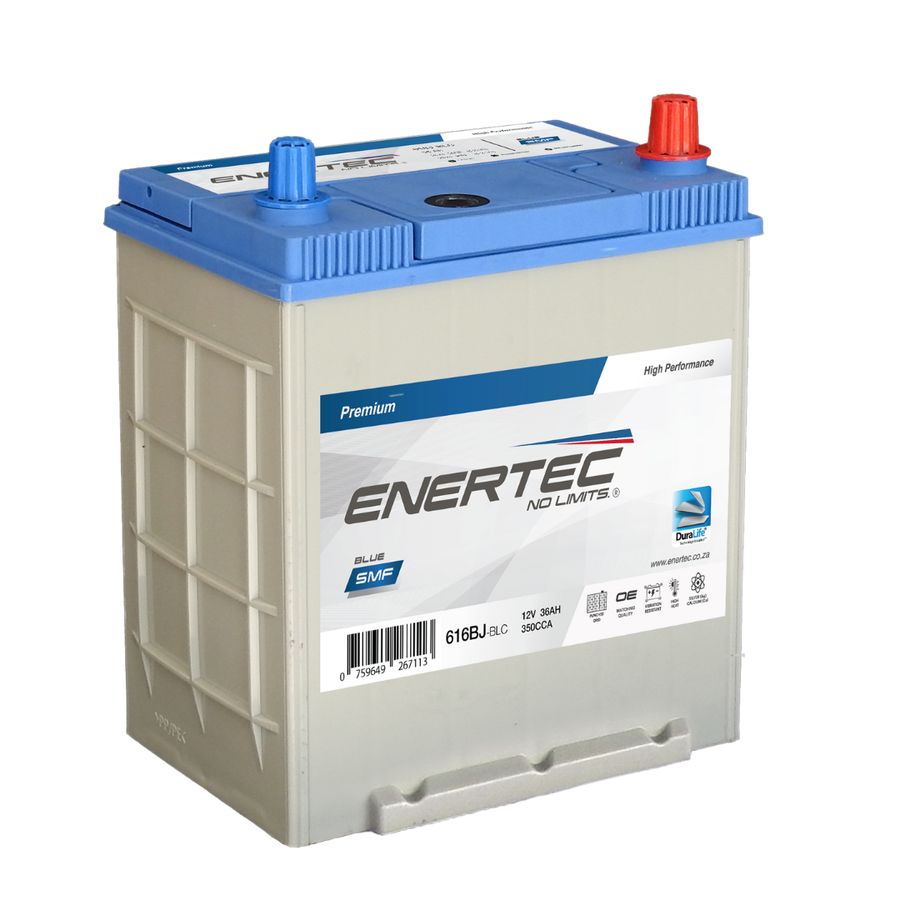 616J-BLC 12V 35Ah Enertec BLUE Lead Calcium Automotive, UPS & Standby Battery.