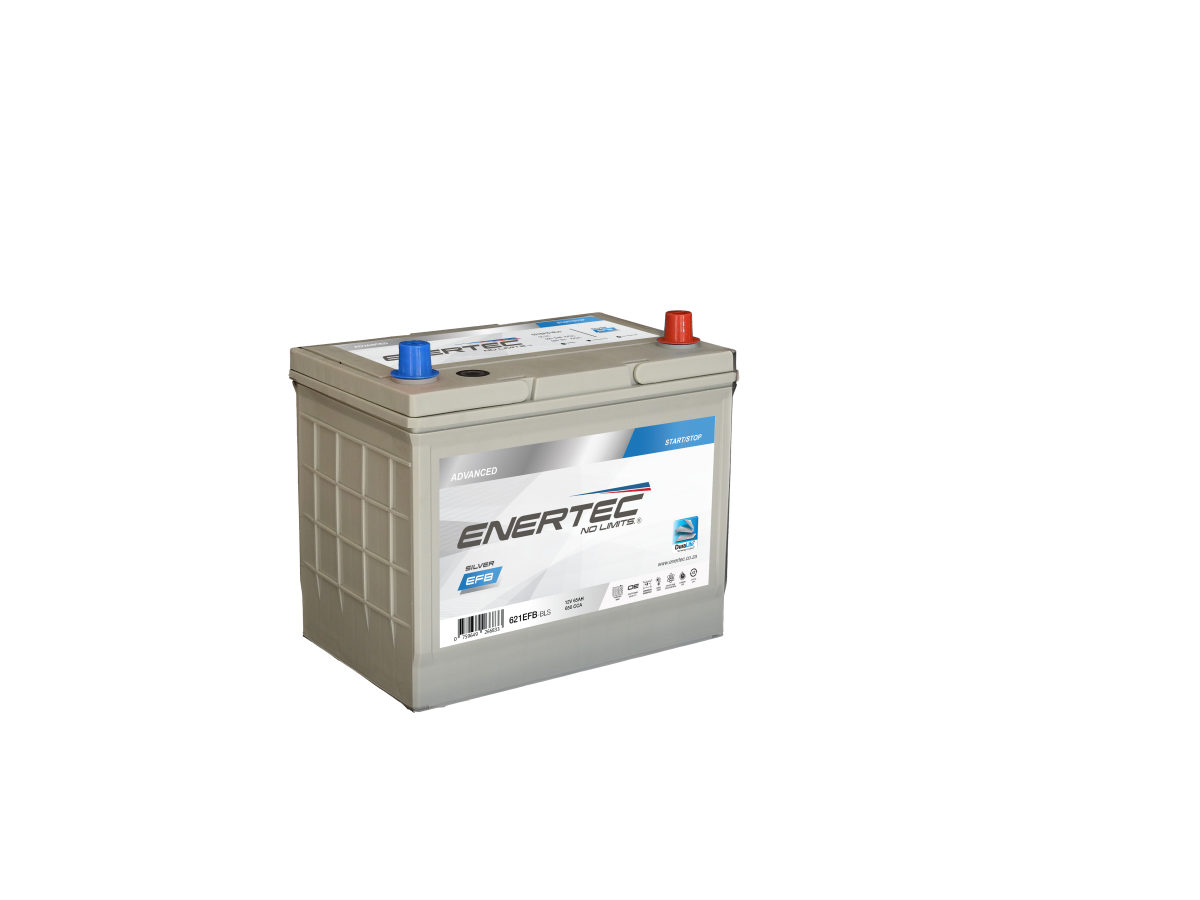 621EFB-BLS 12V 65Ah Enertec Silver EFB Automotive Battery